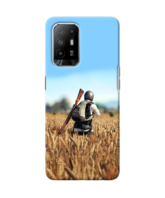 Pubg poster 2 Oppo F19 Pro+ Back Cover
