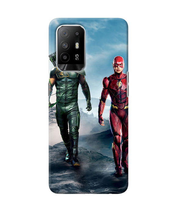 Flash running Oppo F19 Pro+ Back Cover