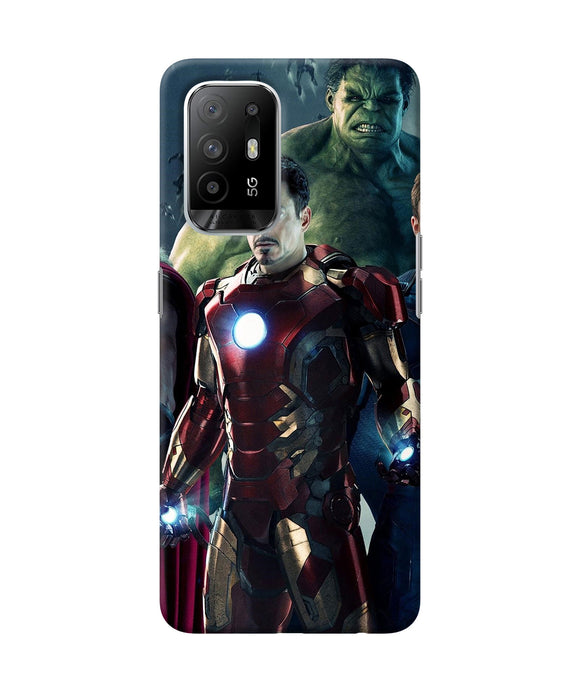 Ironman hulk space Oppo F19 Pro+ Back Cover