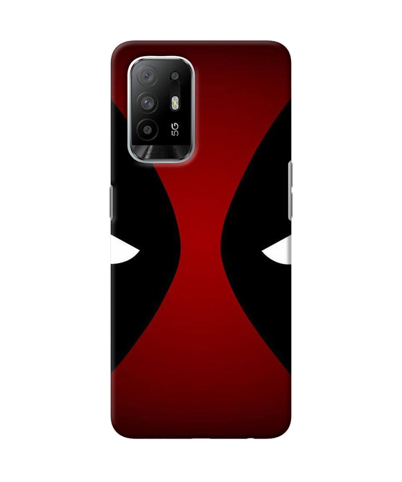 Deadpool eyes Oppo F19 Pro+ Back Cover