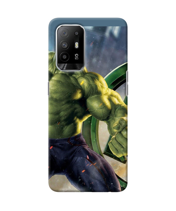 Angry hulk Oppo F19 Pro+ Back Cover