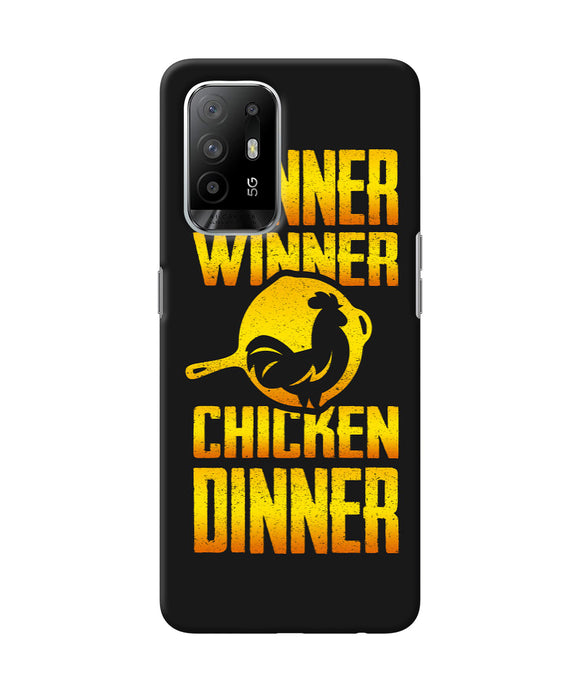 Pubg chicken dinner Oppo F19 Pro+ Back Cover