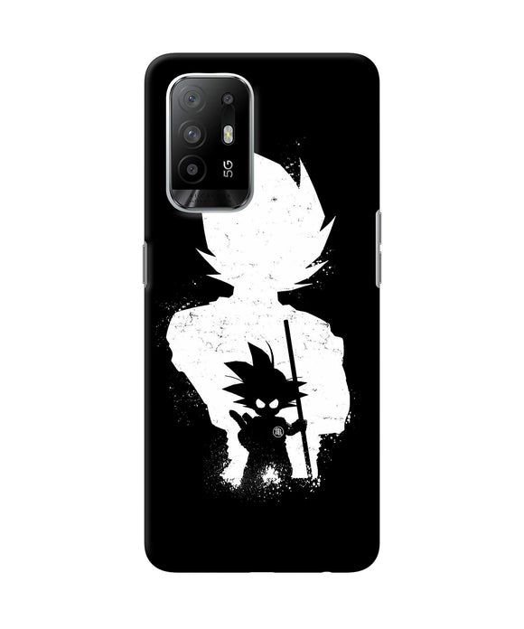 Goku night little character Oppo F19 Pro+ Back Cover
