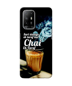 Chai ek taraf quote Oppo F19 Pro+ Back Cover