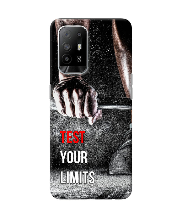 Test your limit quote Oppo F19 Pro+ Back Cover