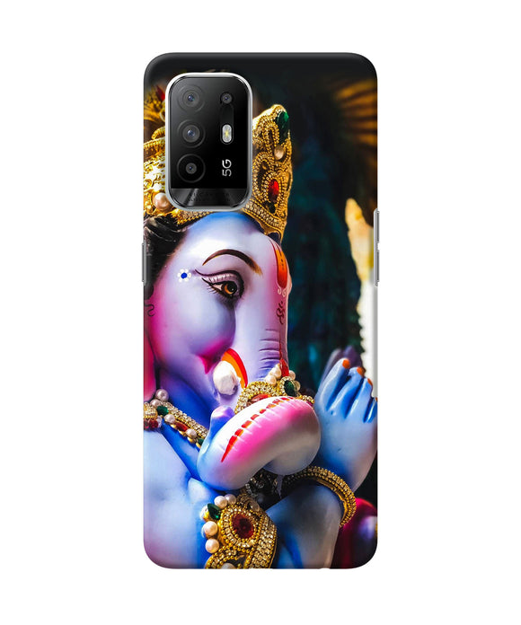 Lord ganesh statue Oppo F19 Pro+ Back Cover