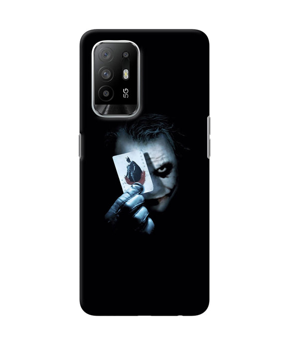Joker dark knight card Oppo F19 Pro+ Back Cover