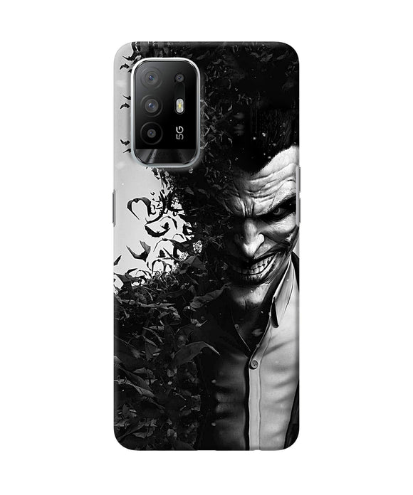 Joker dark knight smile Oppo F19 Pro+ Back Cover