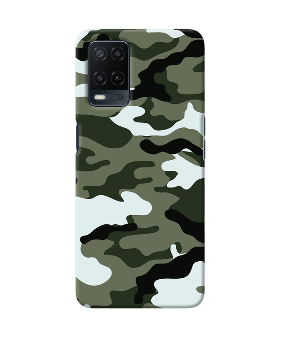 Camouflage Oppo A54 Back Cover