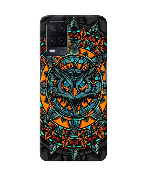 Angry Owl Art Oppo A54 Back Cover