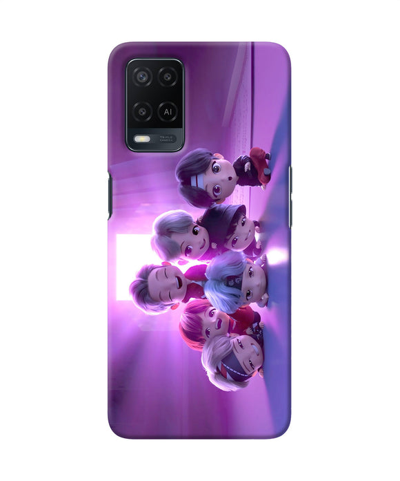 BTS Chibi Oppo A54 Back Cover