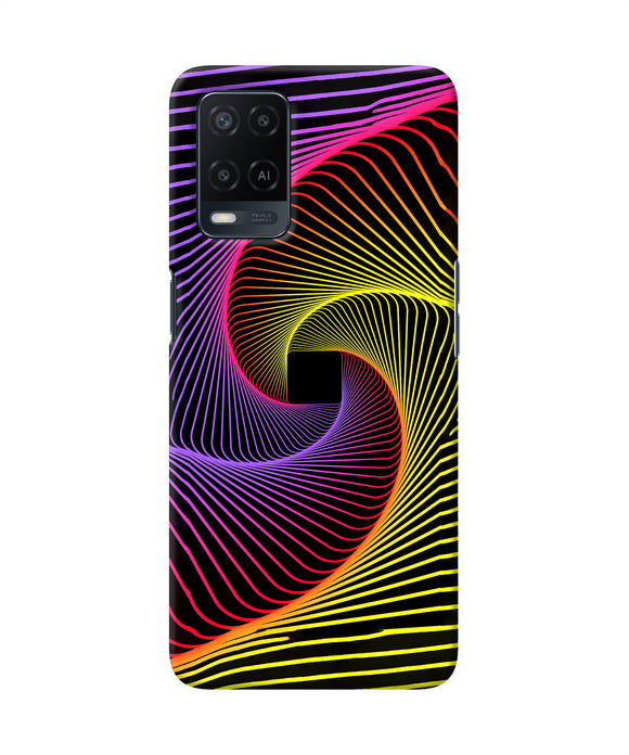 Colorful Strings Oppo A54 Back Cover