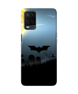 Batman Scary cemetry Oppo A54 Real 4D Back Cover