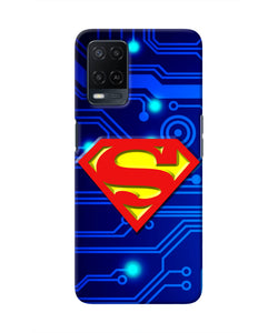 Superman Abstract Oppo A54 Real 4D Back Cover