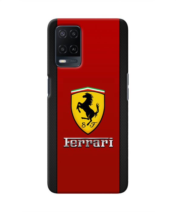 Ferrari Abstract Oppo A54 Real 4D Back Cover