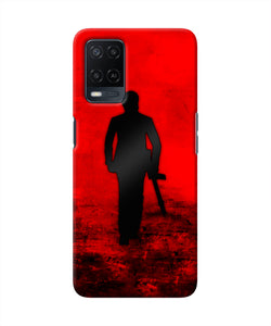 Rocky Bhai with Gun Oppo A54 Real 4D Back Cover