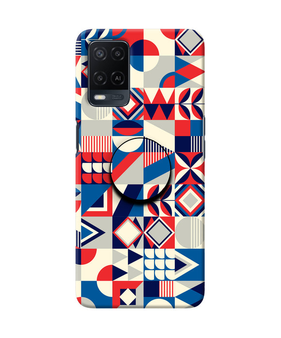 Colorful Pattern Oppo A54 Pop Case