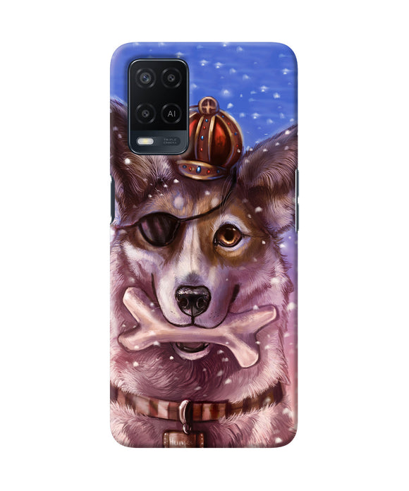 Pirate wolf Oppo A54 Back Cover