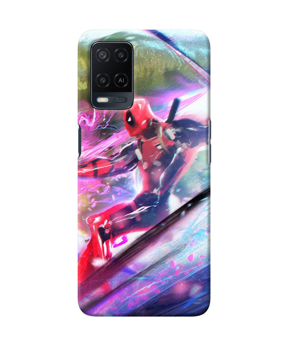Deadpool super hero Oppo A54 Back Cover
