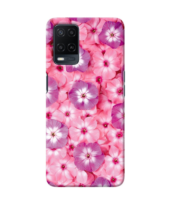 Natural pink flower Oppo A54 Back Cover