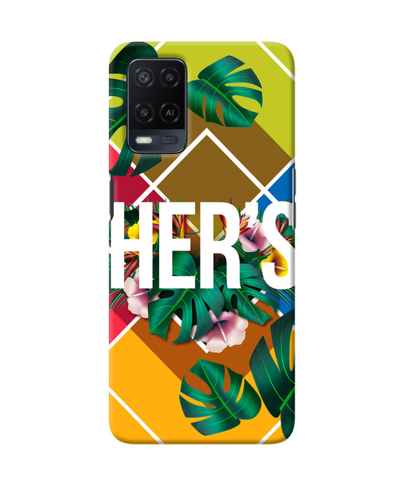 His her two Oppo A54 Back Cover
