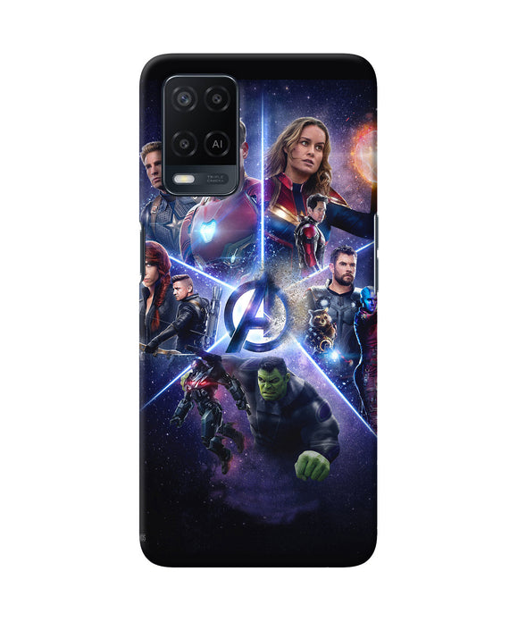 Avengers super hero poster Oppo A54 Back Cover