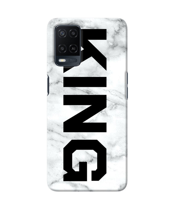 King marble text Oppo A54 Back Cover