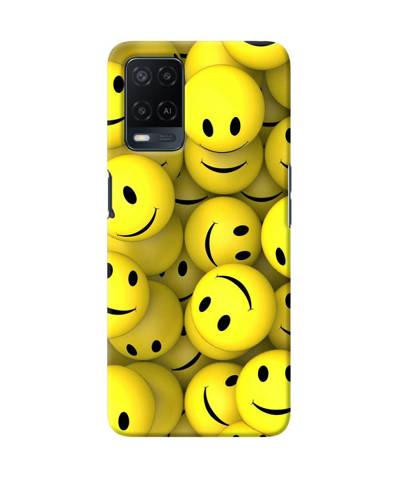 Smiley balls Oppo A54 Back Cover