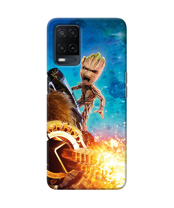 Groot angry Oppo A54 Back Cover