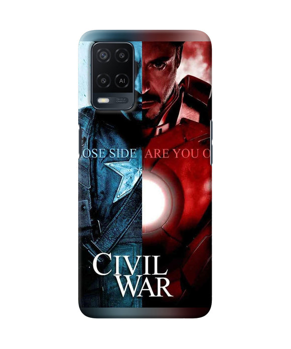 Civil war Oppo A54 Back Cover