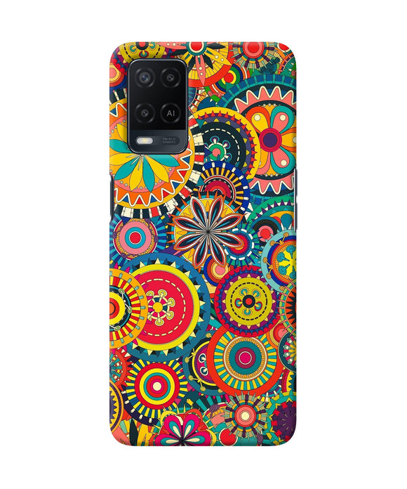 Colorful circle pattern Oppo A54 Back Cover