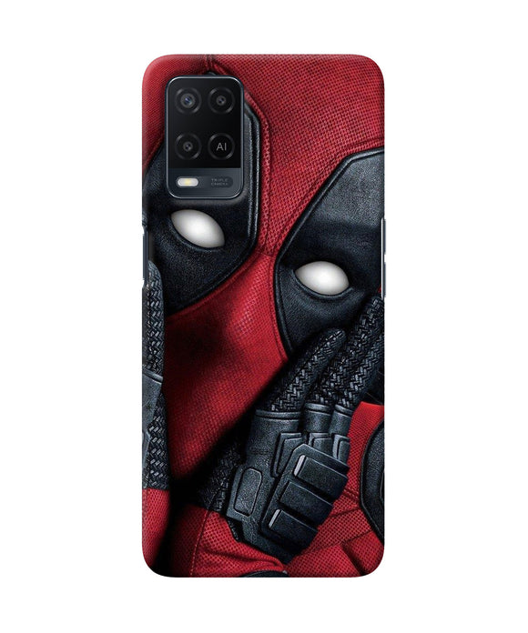 Thinking deadpool Oppo A54 Back Cover