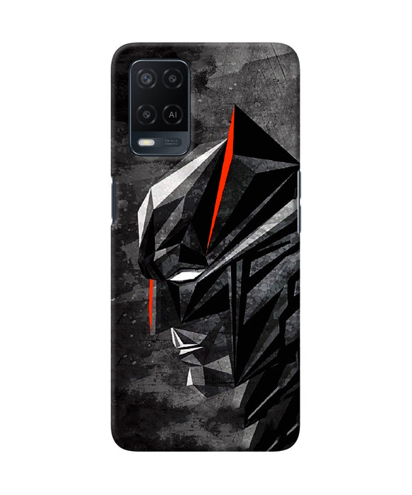 Batman black side face Oppo A54 Back Cover