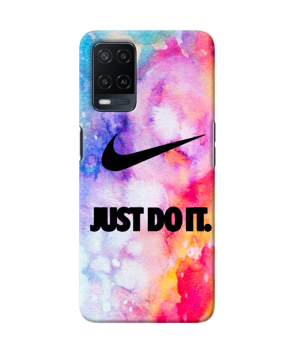 Just do it colors Oppo A54 Back Cover