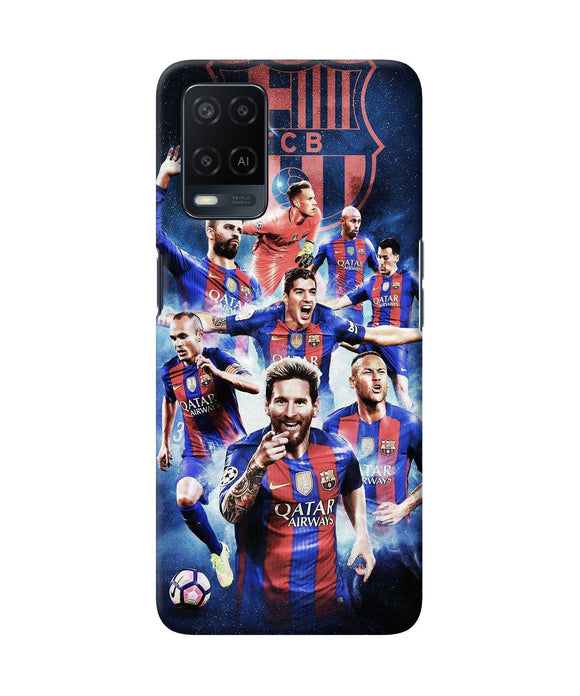 Messi FCB team Oppo A54 Back Cover