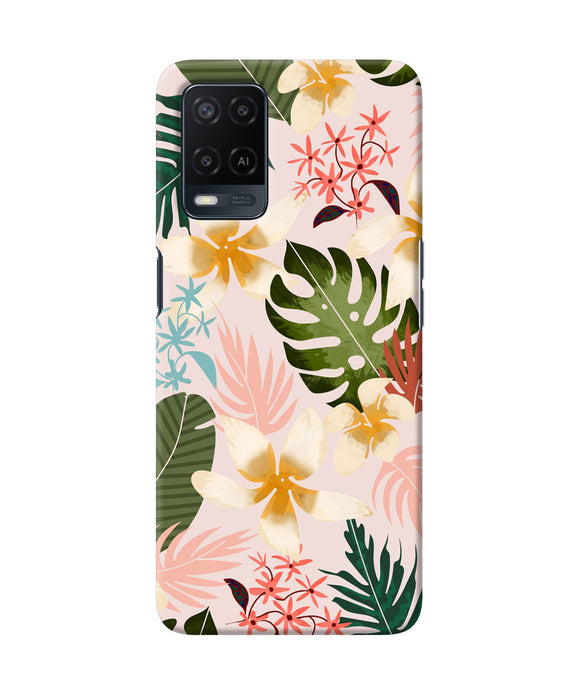 Leaf print Oppo A54 Back Cover