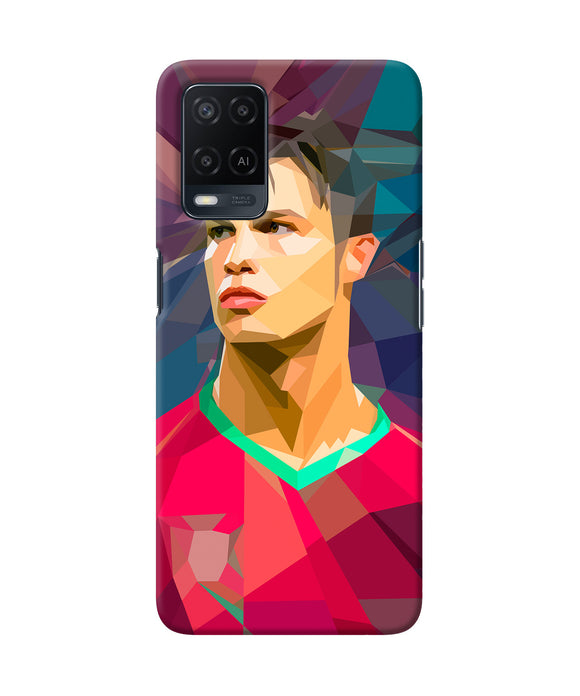 Abstract ronaldo Oppo A54 Back Cover