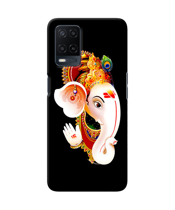 Lord ganesh face Oppo A54 Back Cover