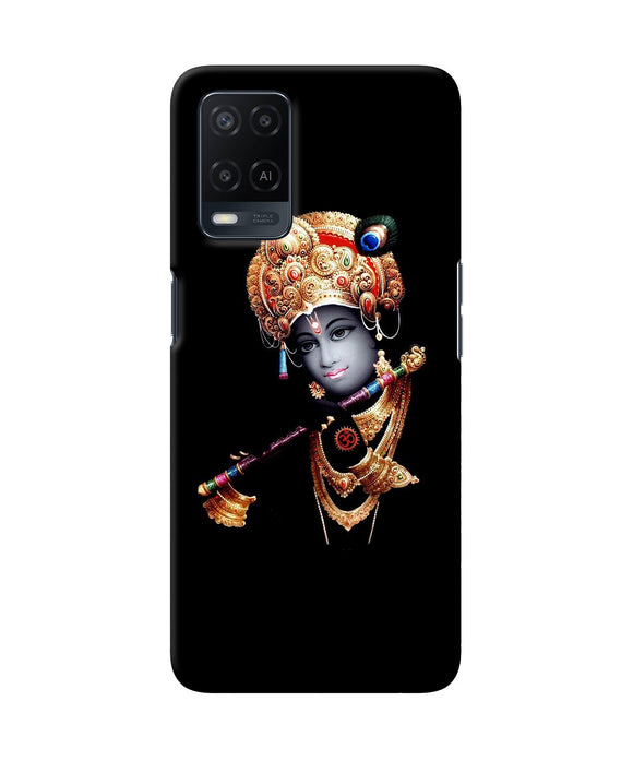 Lord krishna with fluet Oppo A54 Back Cover