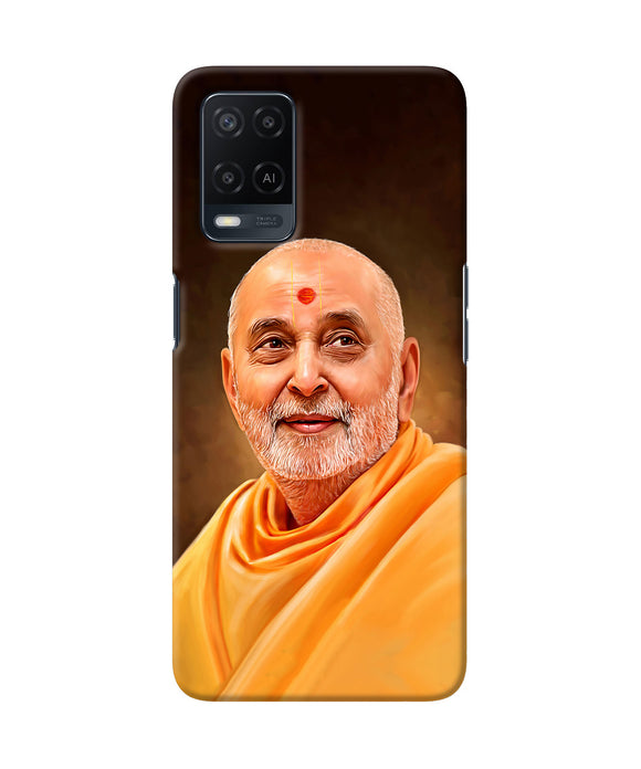 Pramukh swami painting Oppo A54 Back Cover