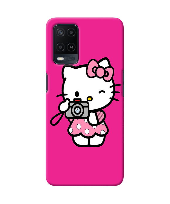 Hello kitty cam pink Oppo A54 Back Cover