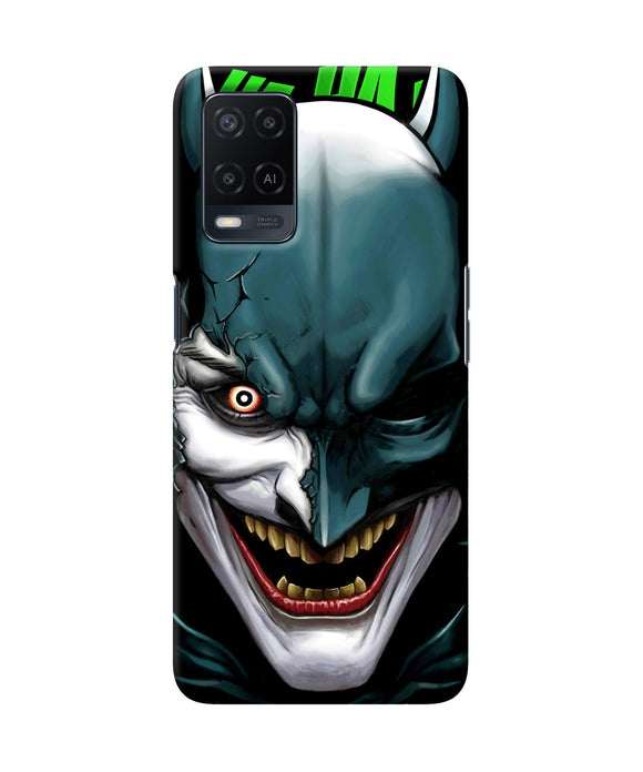 Batman joker smile Oppo A54 Back Cover