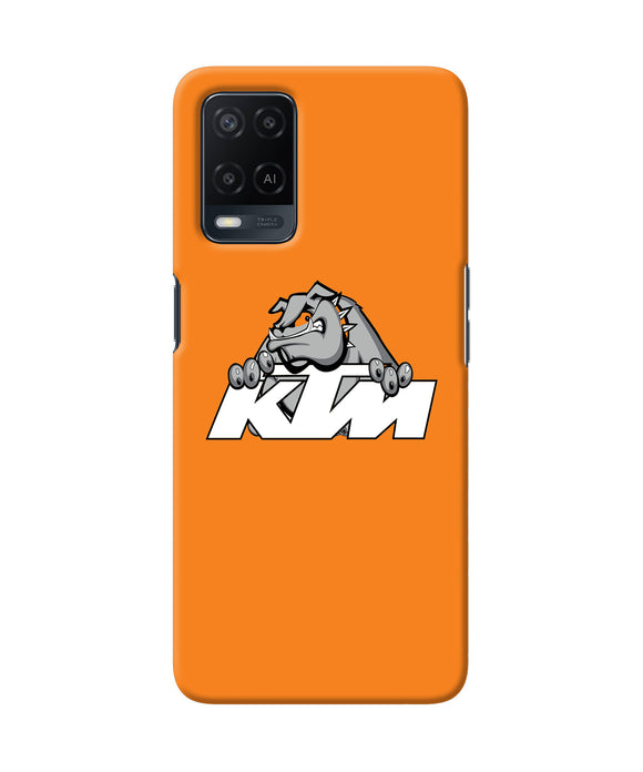KTM dog logo Oppo A54 Back Cover