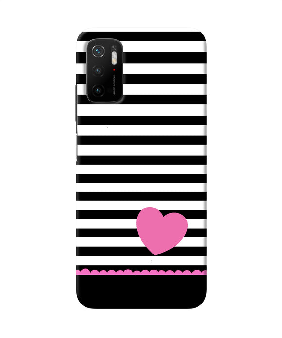 Abstract heart Poco M3 Pro 5G Back Cover