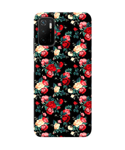 Rose Pattern Poco M3 Pro 5G Back Cover