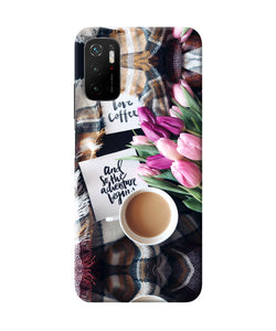 Love Coffee Quotes Poco M3 Pro 5G Back Cover