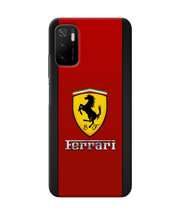 Ferrari Abstract Poco M3 Pro 5G Real 4D Back Cover