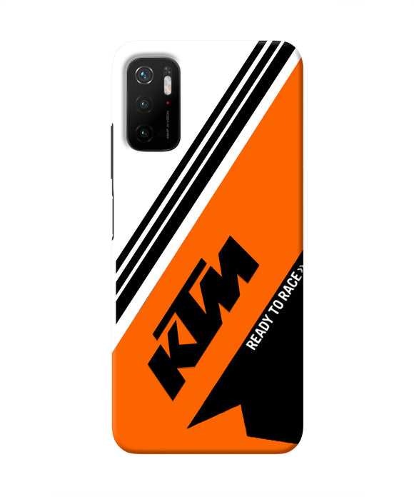 KTM Abstract Poco M3 Pro 5G Real 4D Back Cover