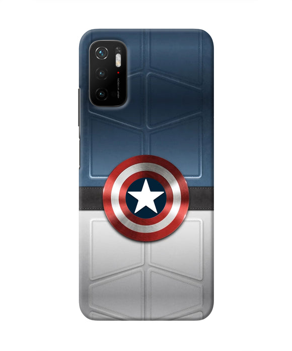 Captain America Suit Poco M3 Pro 5G Real 4D Back Cover