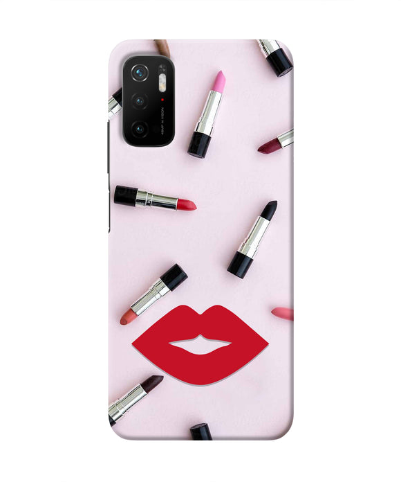 Lips Lipstick Shades Poco M3 Pro 5G Real 4D Back Cover